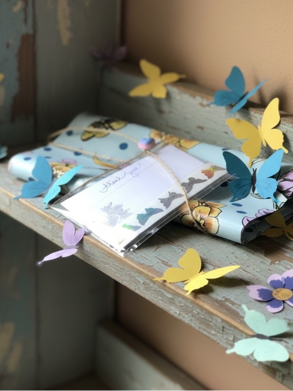 Crafted Shipping Bundles- Polys with HandCrafted Cards, & Stickers 
NWT